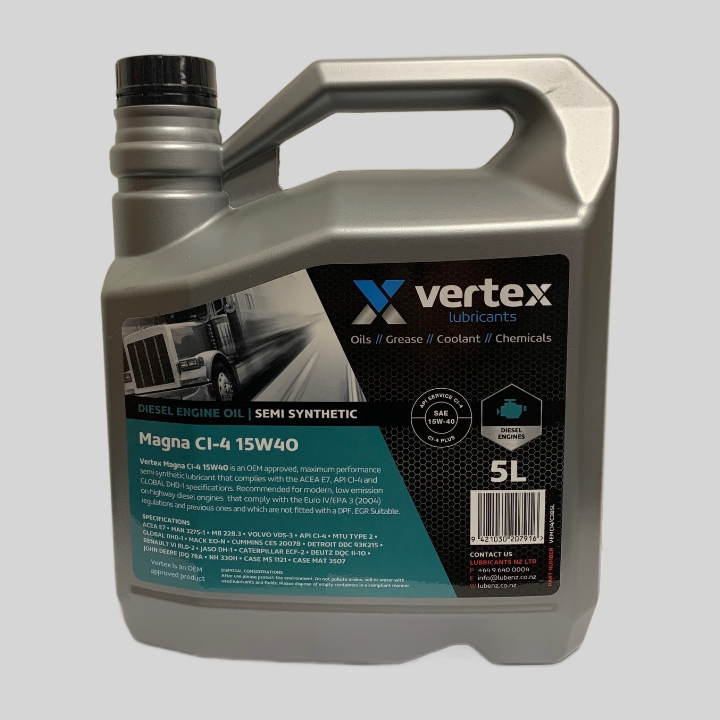 Vertex Magna CI-4 15w40 5L