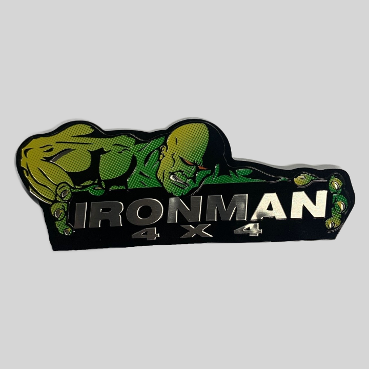 Ironman 4x4 Bullbar Badge